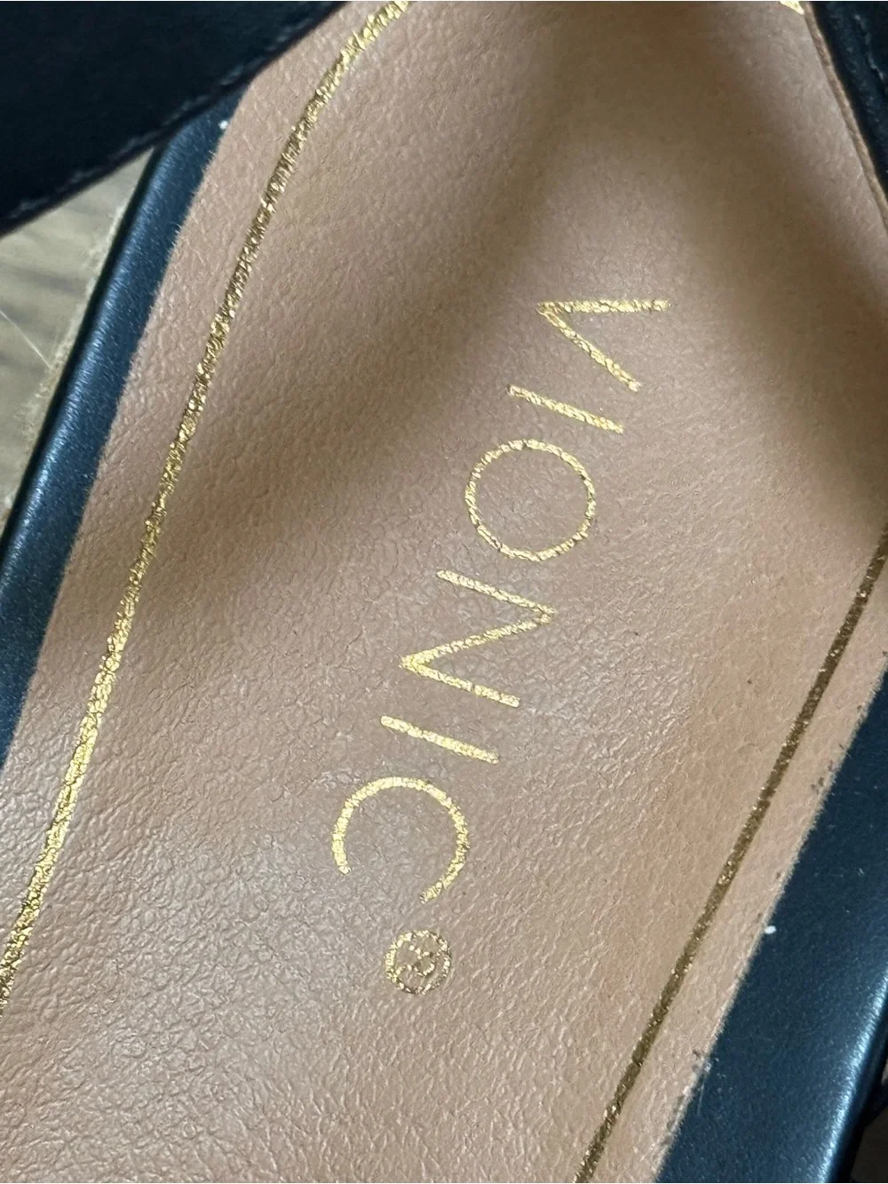 Vionic Sabina Size 10 Black Leather Espadrille Wedge Sandals Strappy Comfort New